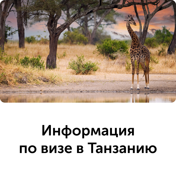 Информация о визе в Танзанию